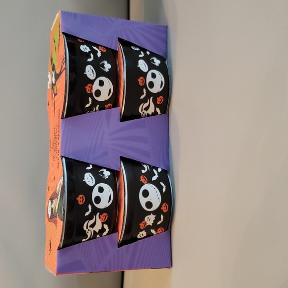 Set of 4 nightmare before Christmas stoneware ramekins NEW - Picture 1 of 6